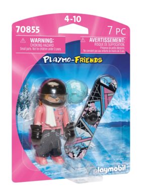 Playmobil Playmo-Friends Αθλήτρια Snowboard 70855 - Playmobil, Playmobil Playmo-Friends