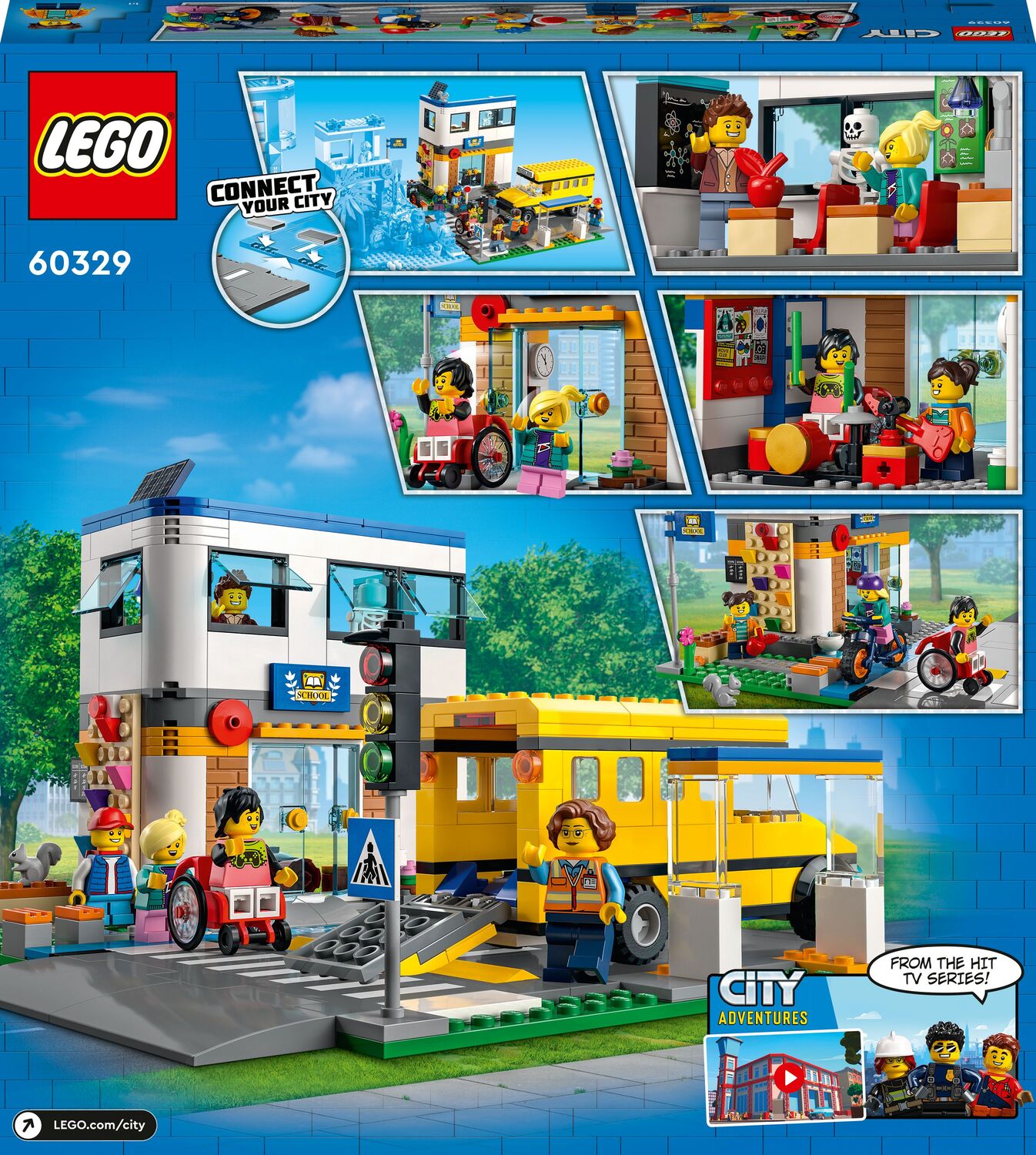 LEGO  My City Ημέρα Σχολείου 60329 - LEGO, LEGO City