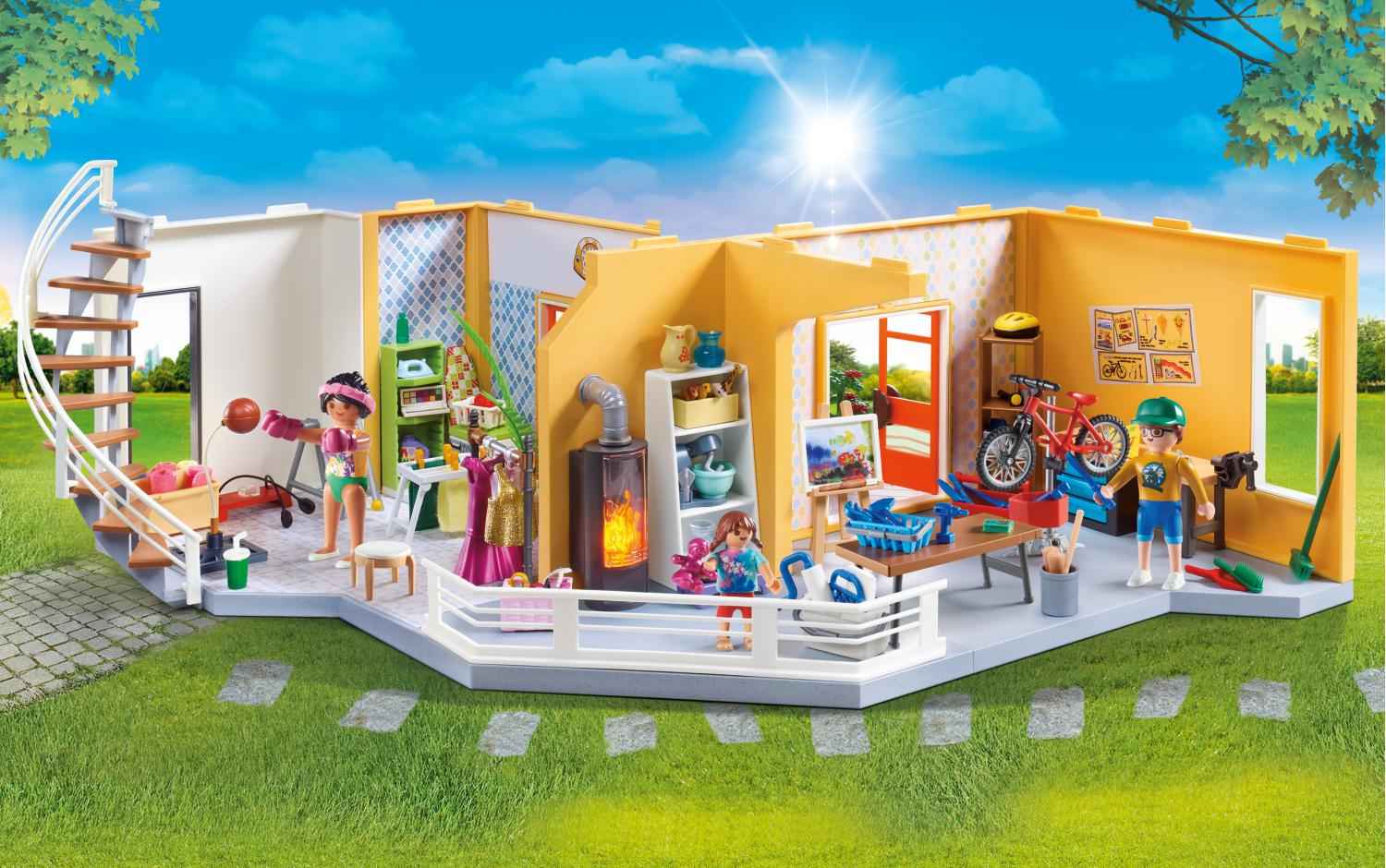 Playmobil City Life Επιπλωμένη Επέκταση Ορόφου για το Μοντέρνο Σπίτι 70986 - Playmobil, Playmobil City Life