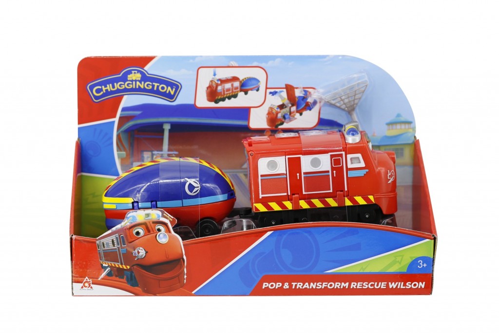 Chuggington Pop & Transform Rescue Wilson 22εκ. 890200 - Chuggington