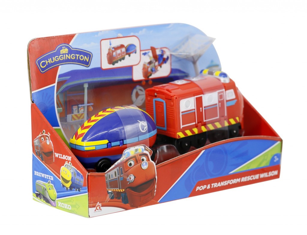 Chuggington Pop & Transform Rescue Wilson 22εκ. 890200 - Chuggington