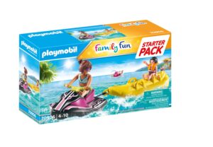 Playmobil Family Fun Starter Pack Aqua Scooter και Φουσκωτή Μπανάνα 70906 - Playmobil, Playmobil Family Fun