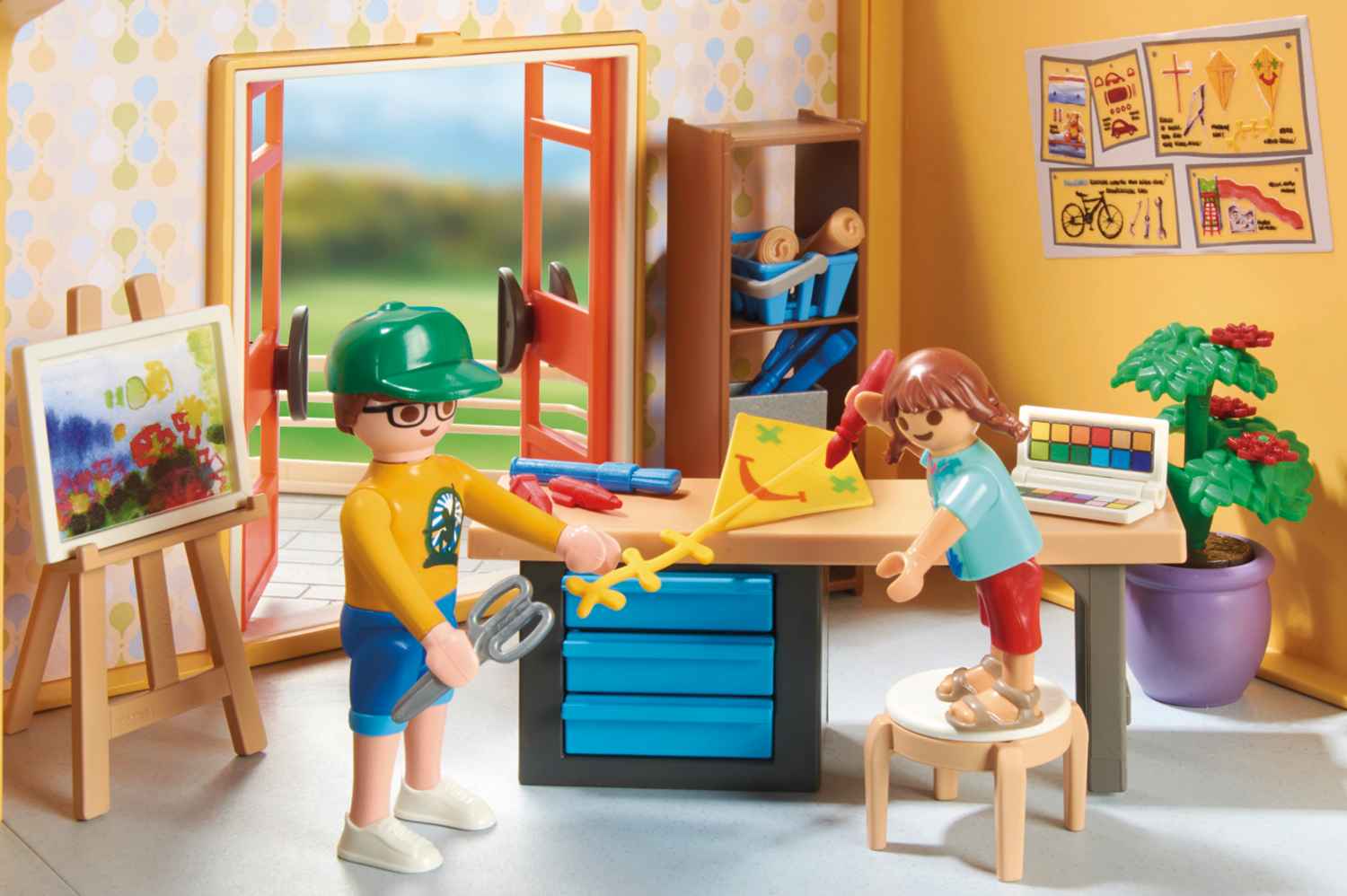 Playmobil City Life Επιπλωμένη Επέκταση Ορόφου για το Μοντέρνο Σπίτι 70986 - Playmobil, Playmobil City Life