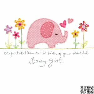 Baby Girl Elephant - Sew Delightful SD05 - GIFTS & FIGURES