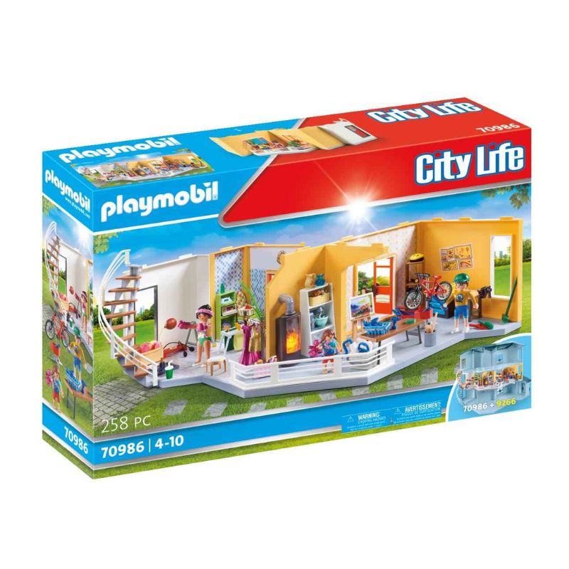 Playmobil City Life Επιπλωμένη Επέκταση Ορόφου για το Μοντέρνο Σπίτι 70986 - Playmobil, Playmobil City Life