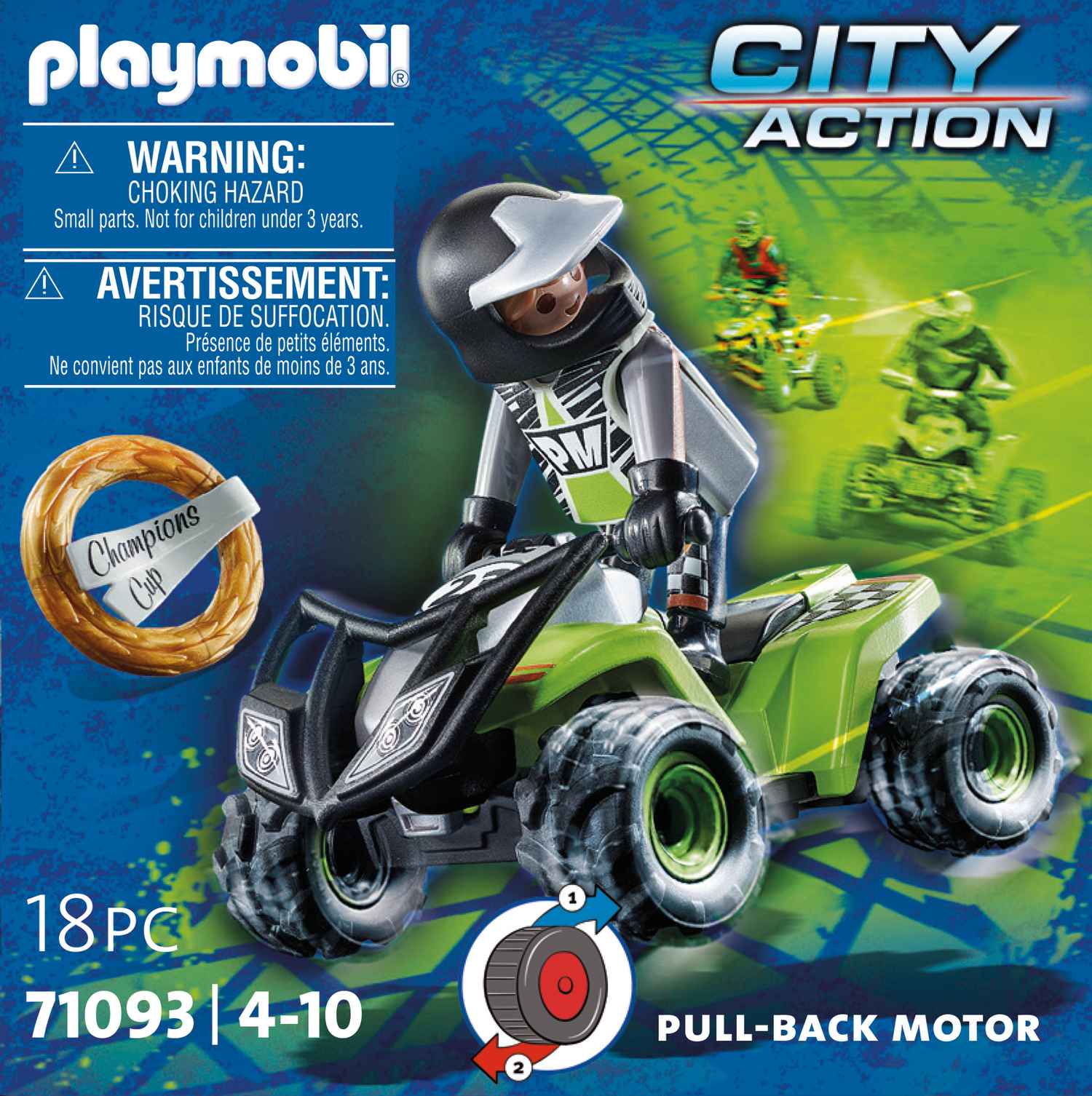 Playmobil City Action Οδηγός Αγώνων με Γουρούνα 4x4 71093 - Playmobil, Playmobil City Action