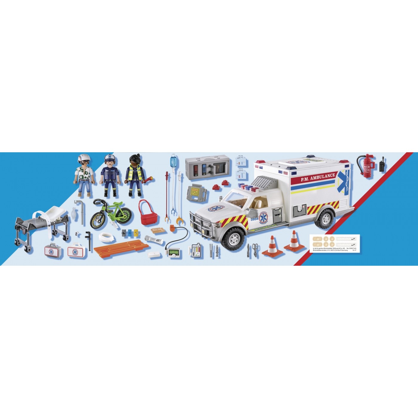 Playmobil City Action US Ambulance: Όχημα Πρώτων Βοηθειών 70936 - Playmobil, Playmobil City Action