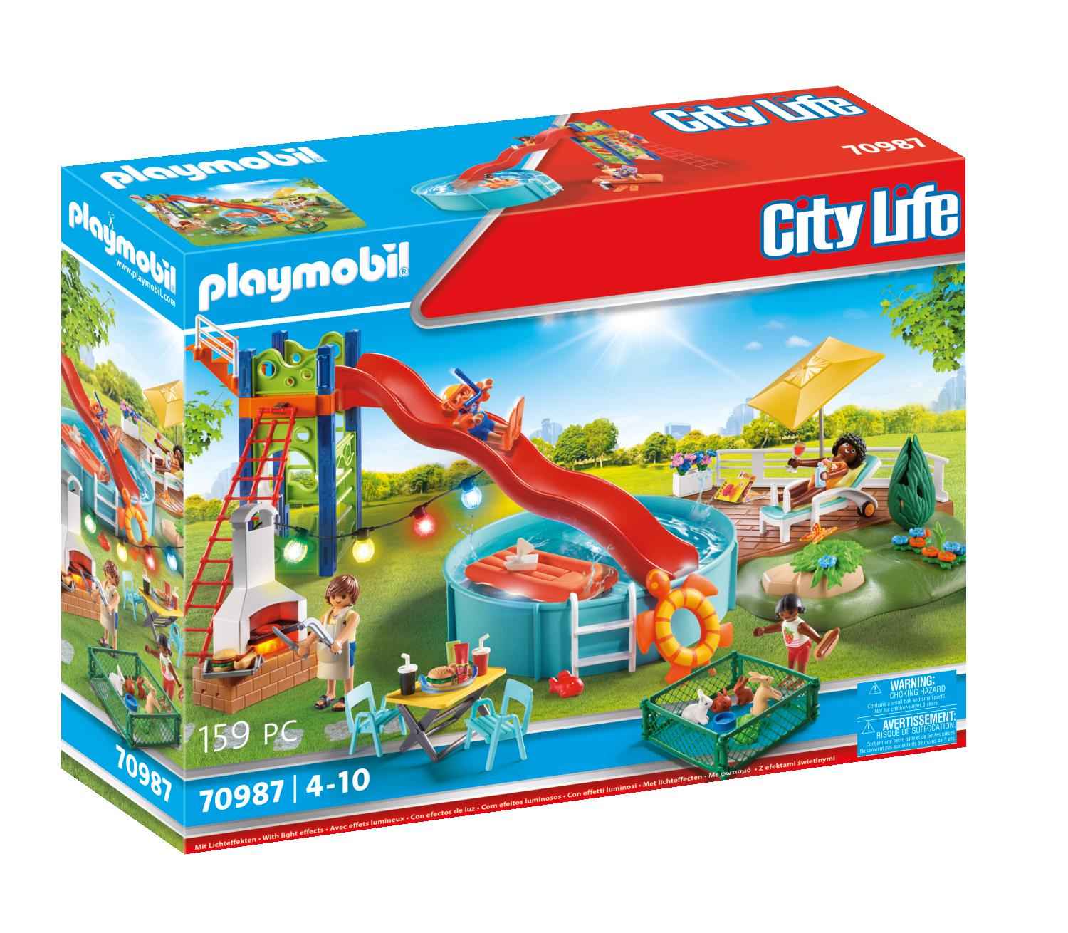 Playmobil City Life Πάρτυ στην Πισίνα 70987 - Playmobil, Playmobil City Life