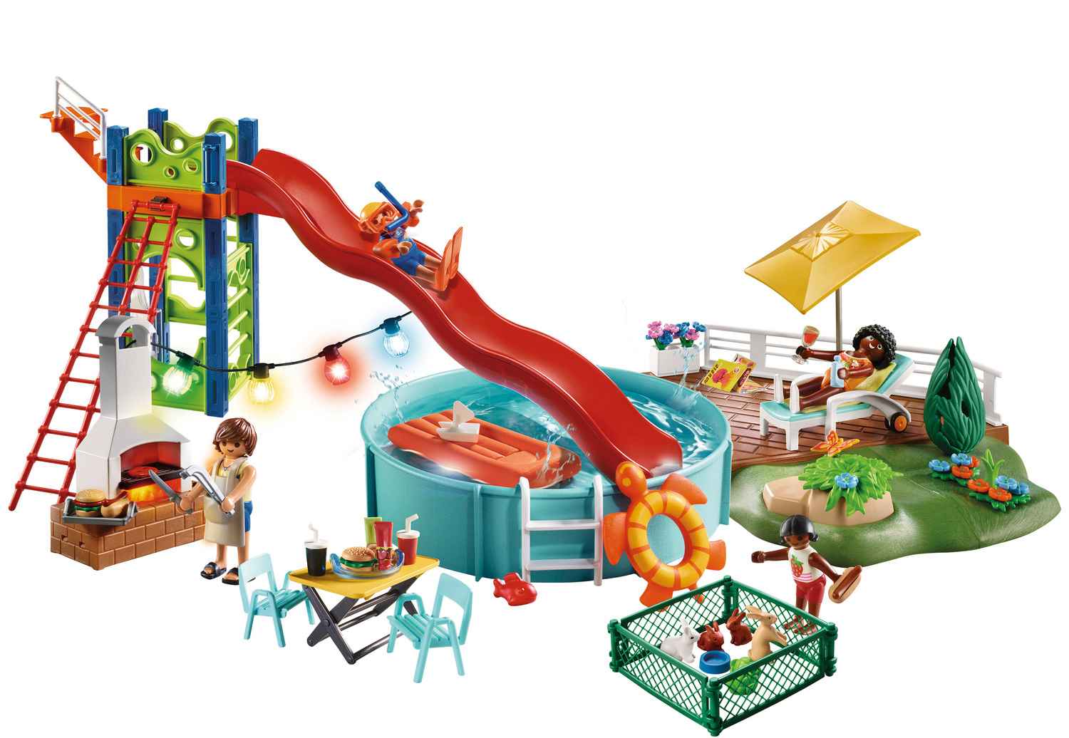 Playmobil City Life Πάρτυ στην Πισίνα 70987 - Playmobil, Playmobil City Life