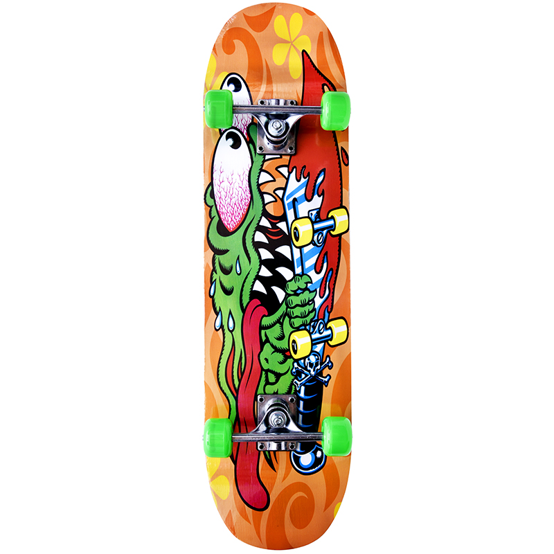 ΑΘΛΟΠΑΙΔΙΑ Skateboard Στενό Απλό Νο1 78cm 10 Σχέδια 001.3999 - ΑΘΛΟΠΑΙΔΙΑ