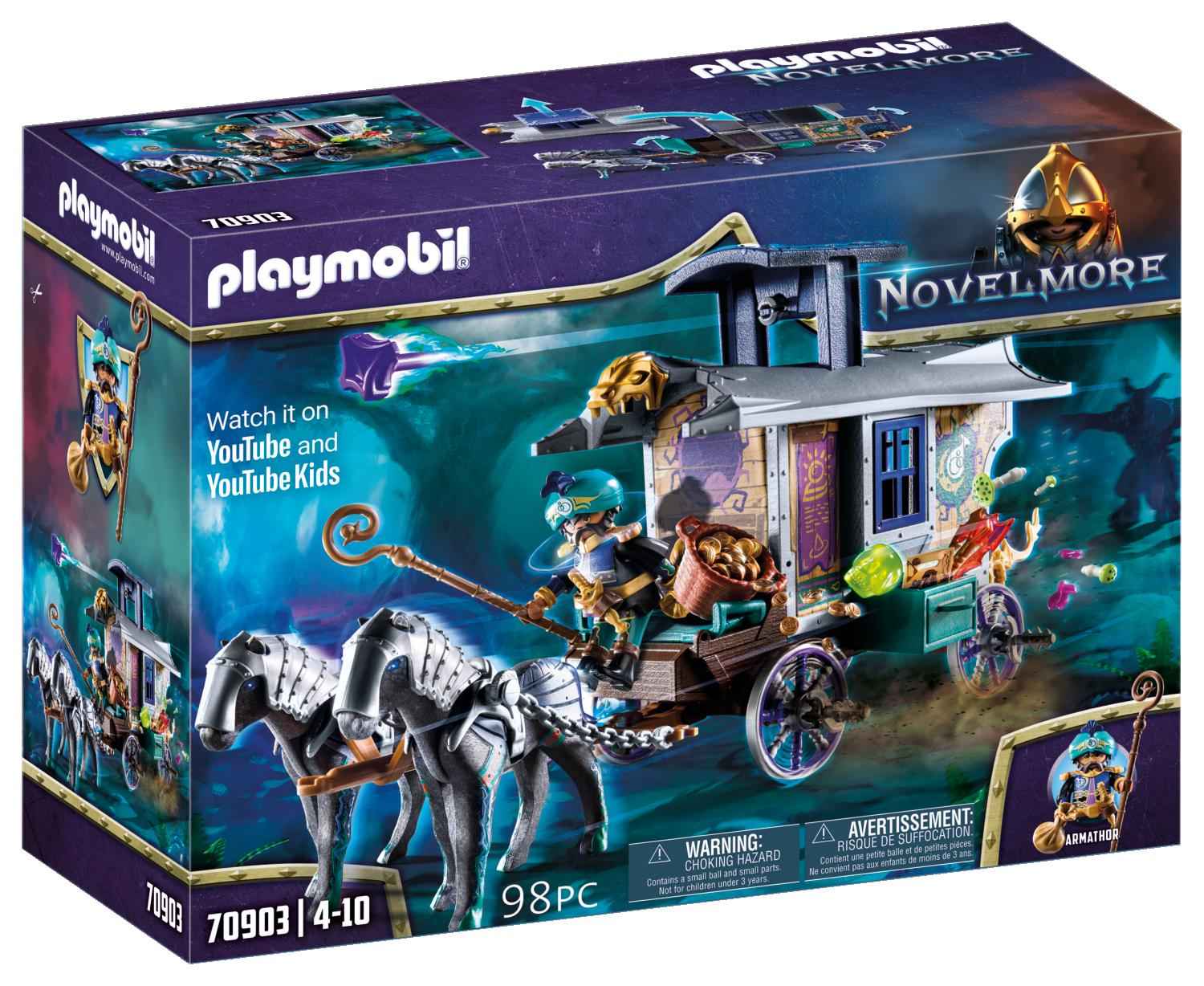 Playmobil Novelmore Violet Vale - Εμπορική άμαξα 70903 - Playmobil, Playmobil Novelmore