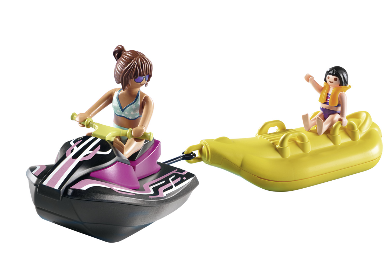 Playmobil Family Fun Starter Pack Aqua Scooter και Φουσκωτή Μπανάνα 70906 - Playmobil, Playmobil Family Fun