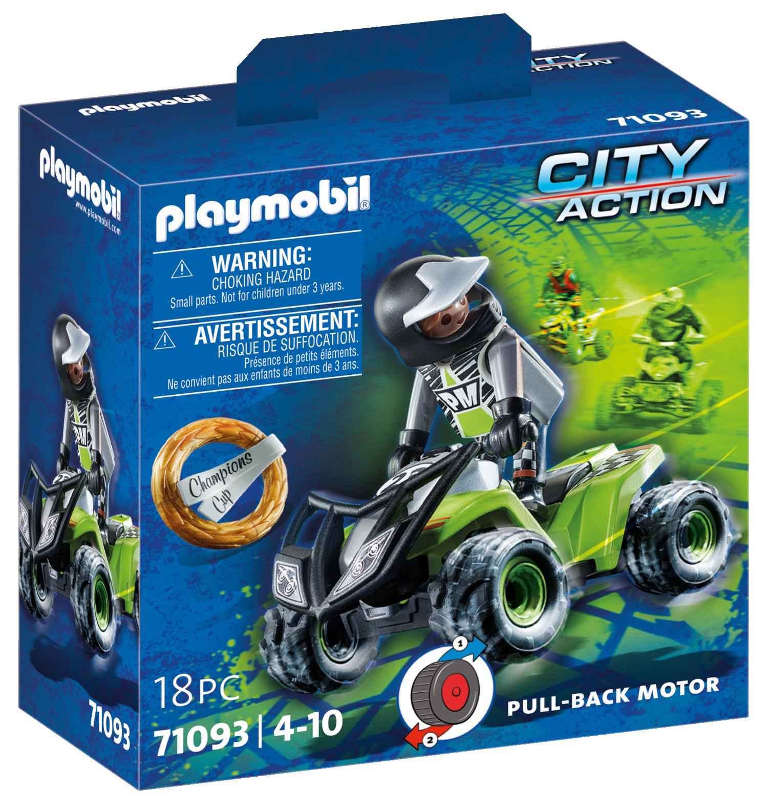 Playmobil City Action Οδηγός Αγώνων με Γουρούνα 4x4 71093 - Playmobil, Playmobil City Action