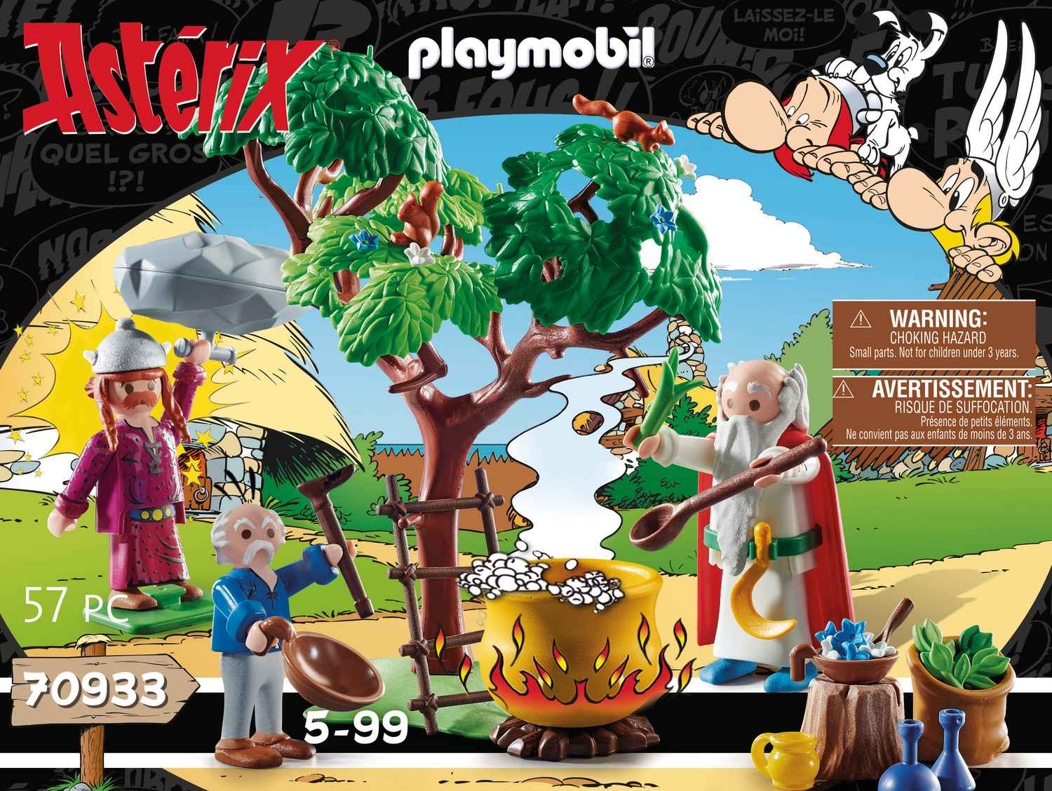 Playmobil Asterix : Ο Δρουίδης Πανοραμίξ 70933 - Playmobil, Playmobil Asterix