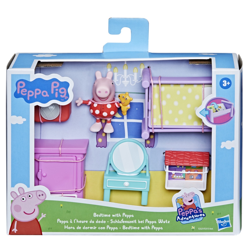 Peppa Pig Little Rooms Peppa's Adventures Σετ Δωμάτια 2 Σχέδια F2513 - Peppa Pig