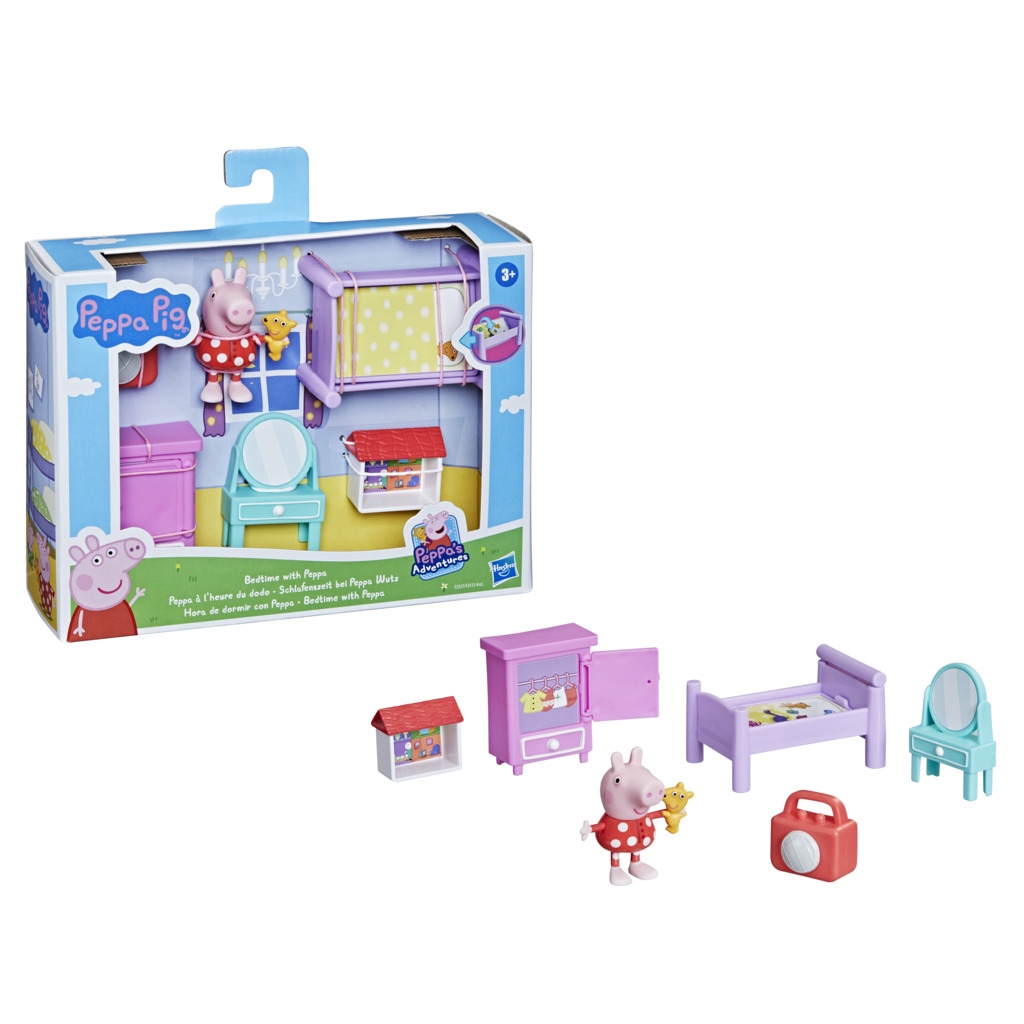 Peppa Pig Little Rooms Peppa's Adventures Σετ Δωμάτια 2 Σχέδια F2513 - Peppa Pig