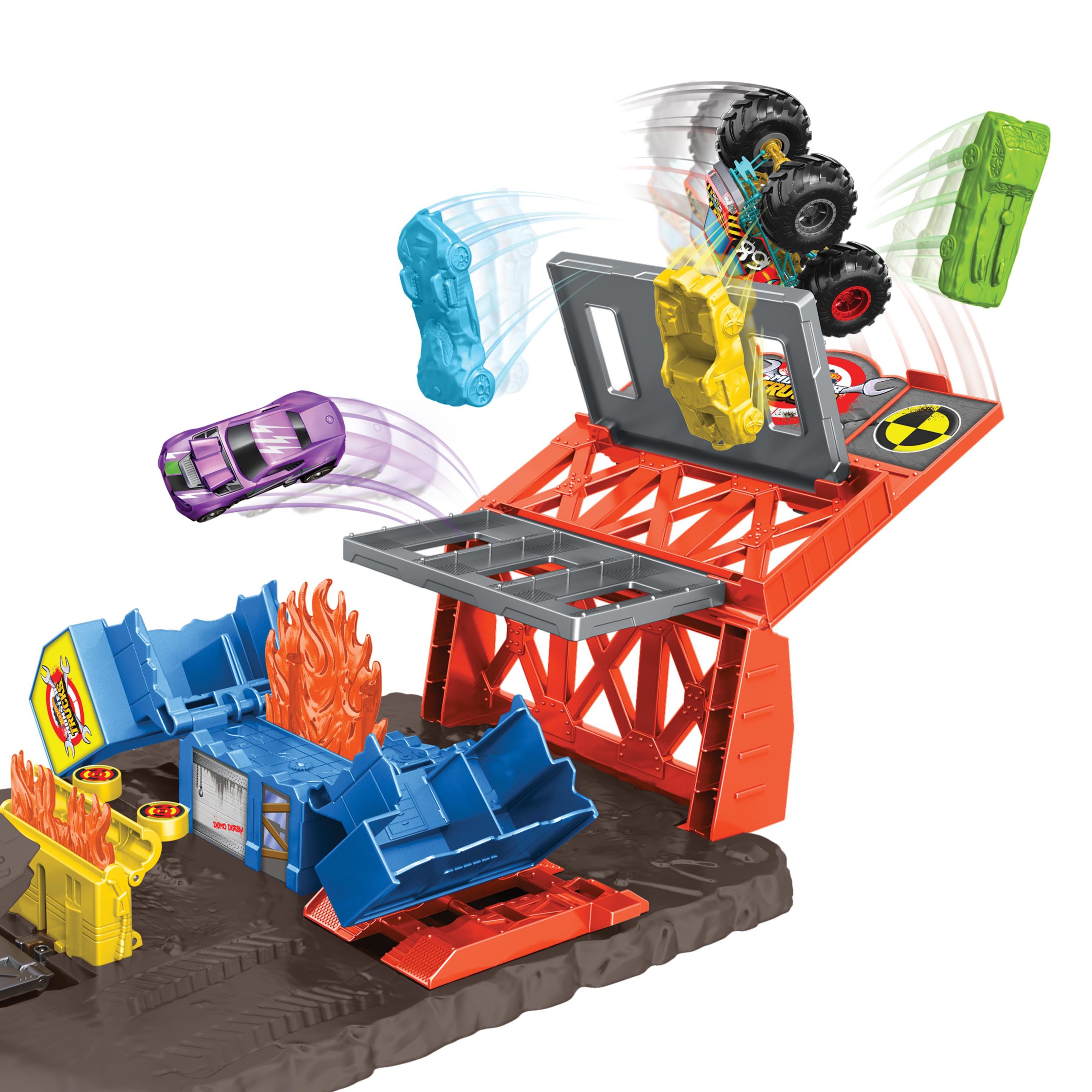 Hot Wheels® Monster Trucks Σούπερ Εκρήξεις & Συγκρούσεις  HFB12 - Hot Wheels