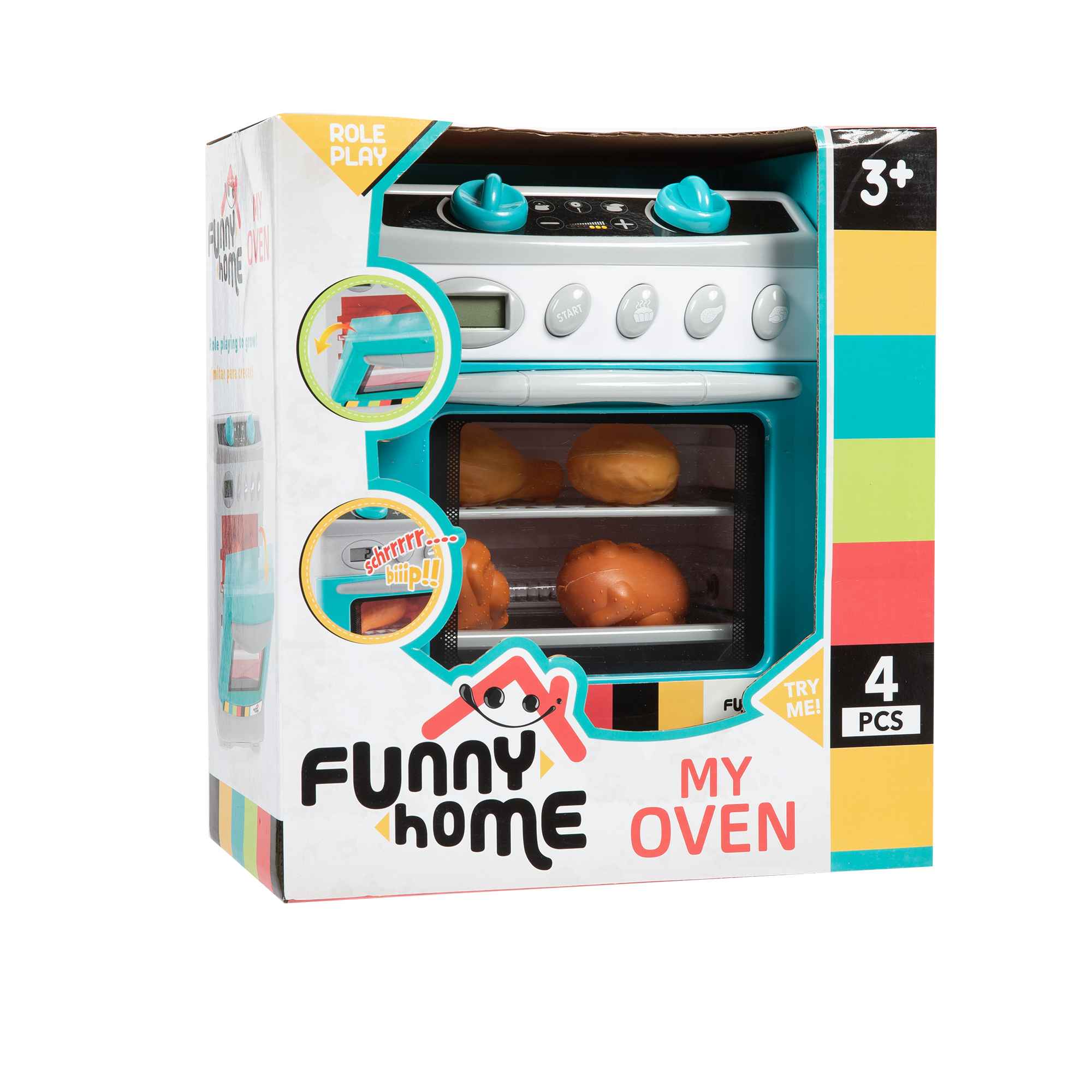 Funny Home Φούρνος με Φώτα, Ήχους και 4 Αξεσουάρ PRG00711 - Funny Home