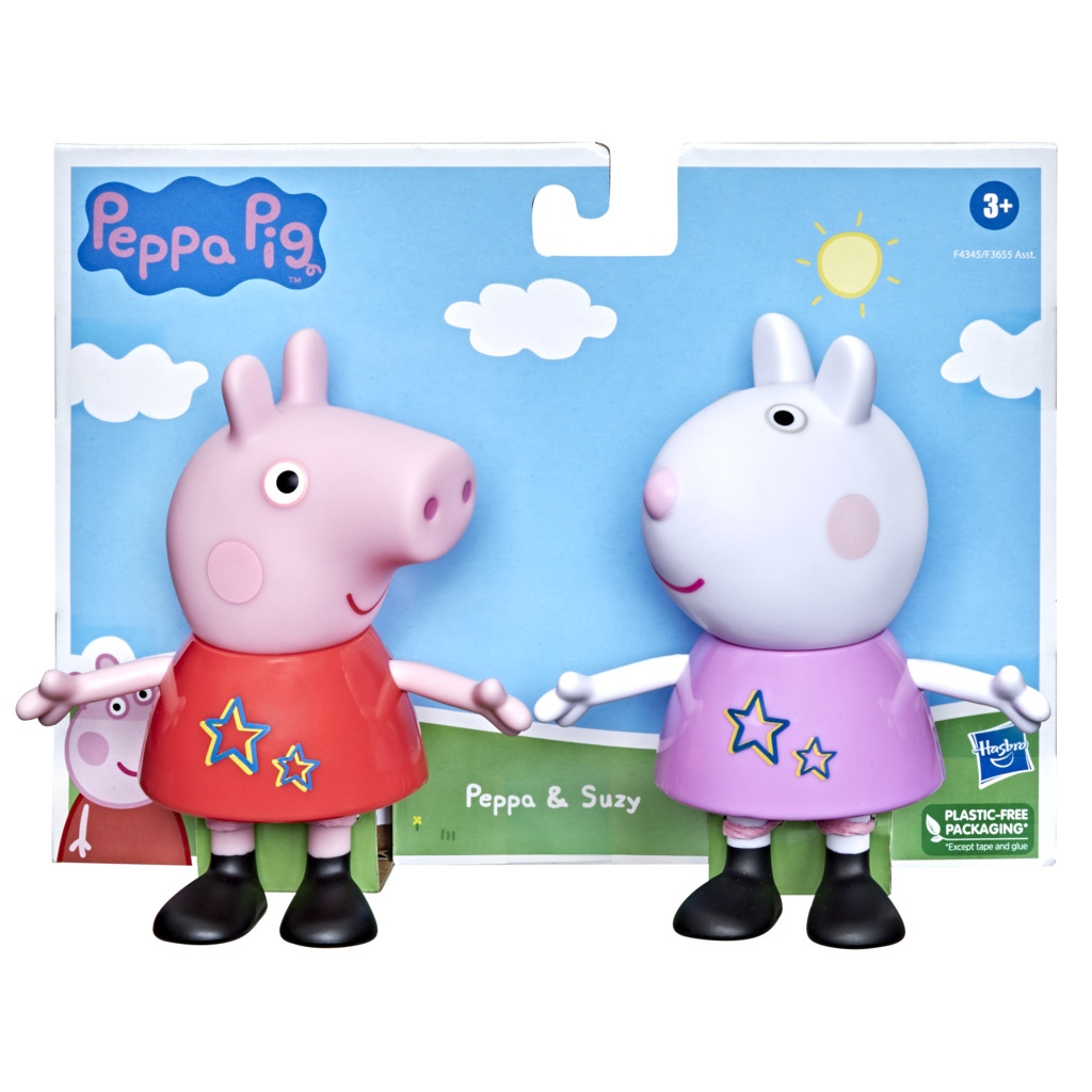 Peppa Pig Fun Pack 2 Φιγούρες - 2 Σχέδια F3655 - Peppa Pig