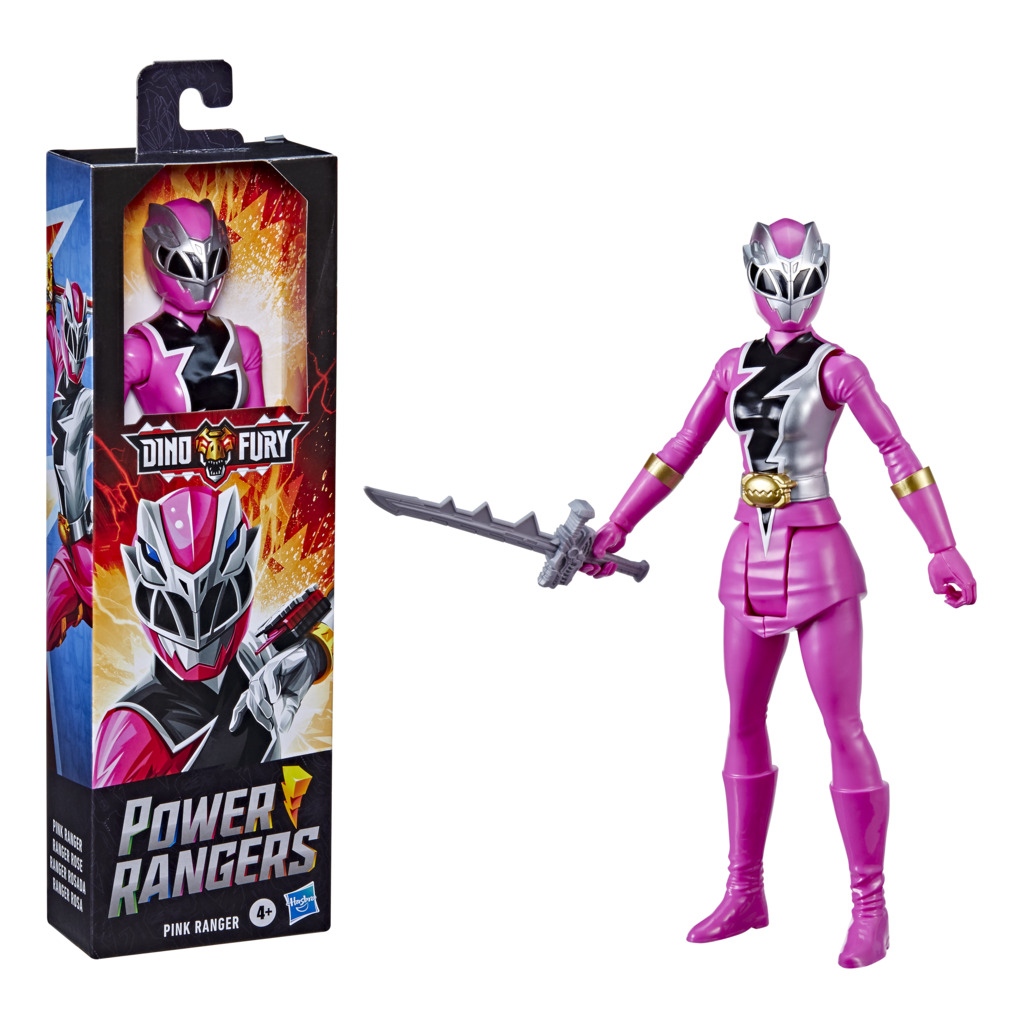 Power Rangers DINO FURY Φιγούρες Δράσης 12 Ιντσών 4 Σχέδια F2957 - Power Rangers