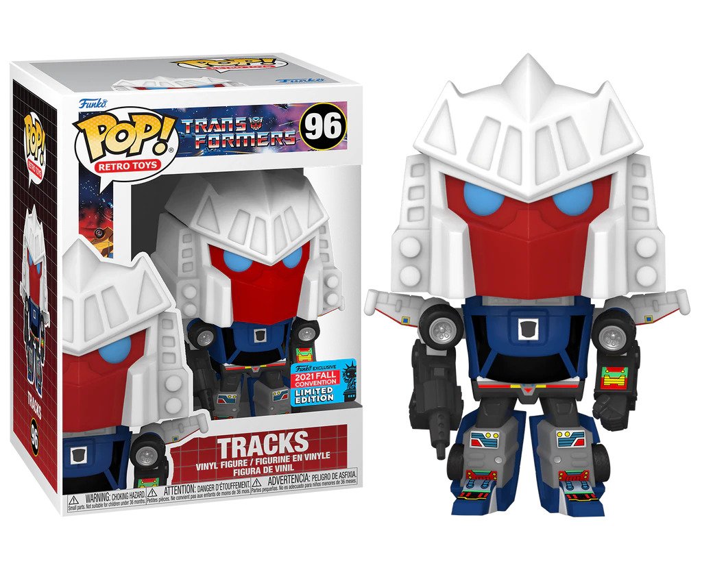 Funko POP! Retro Toys: Transformers - Tracks (Special Edition) #96 Vinyl Figure - Funko Pop!