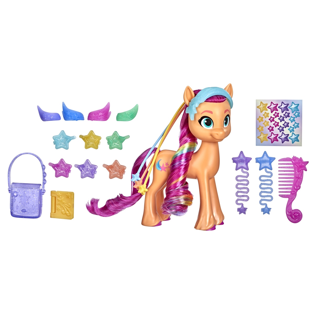 My Little Pony: New Generation Rainbow Reveal Sunny Starscout Φιγούρα με Αξεσουάρ F1794 - My Little Pony