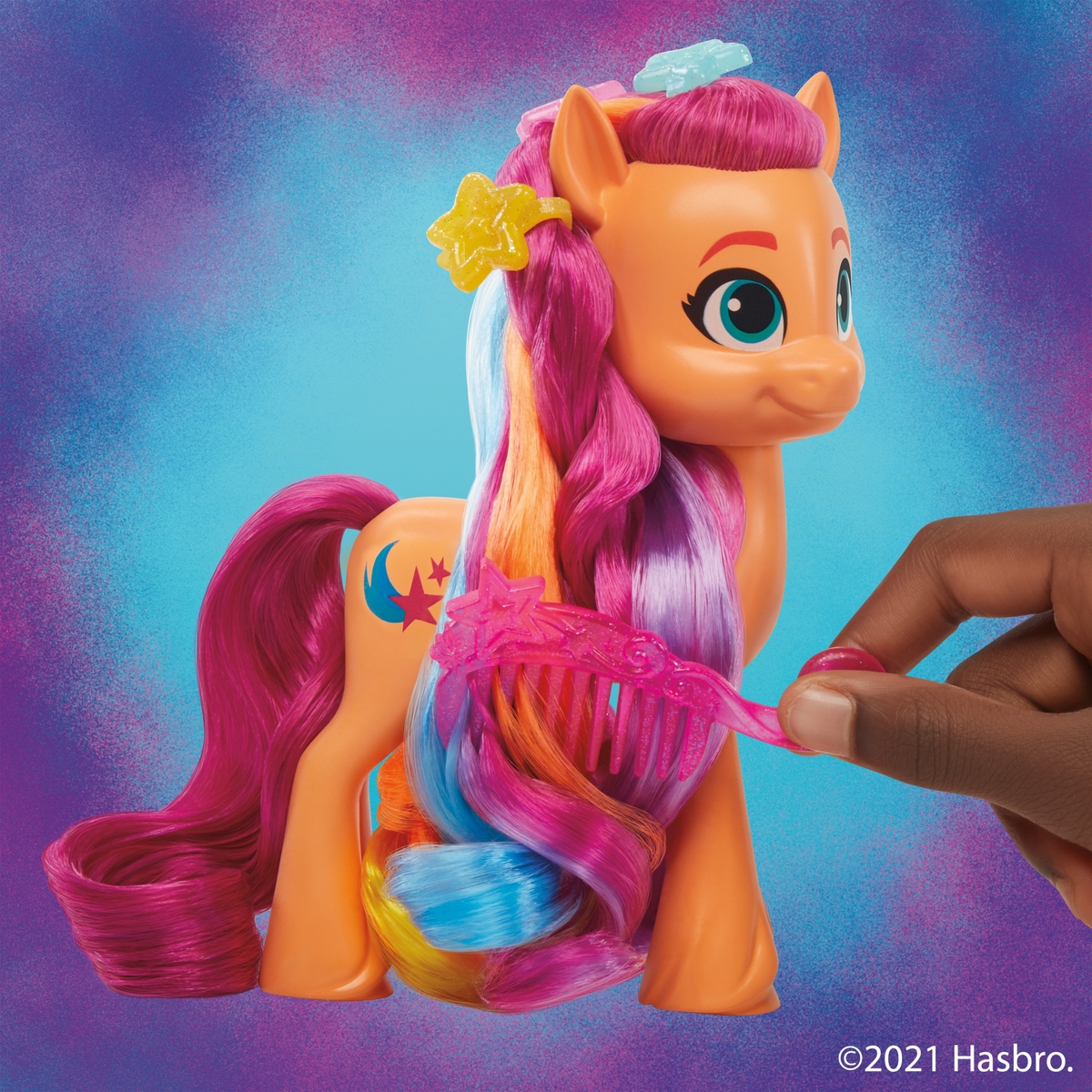 My Little Pony: New Generation Rainbow Reveal Sunny Starscout Φιγούρα με Αξεσουάρ F1794 - My Little Pony