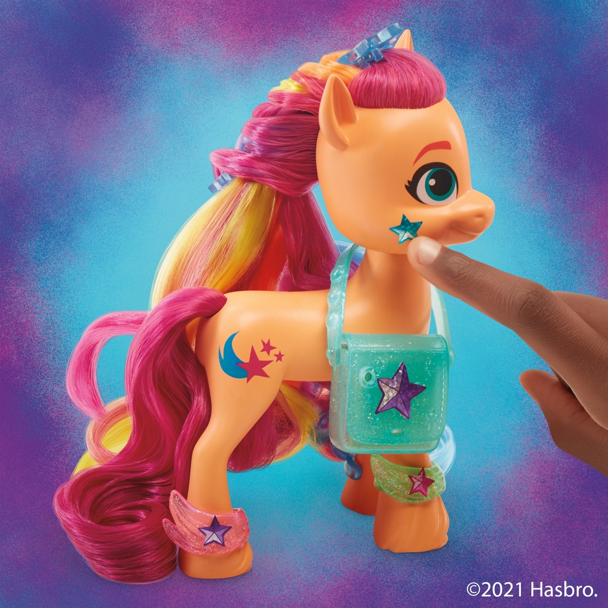 My Little Pony: New Generation Rainbow Reveal Sunny Starscout Φιγούρα με Αξεσουάρ F1794 - My Little Pony