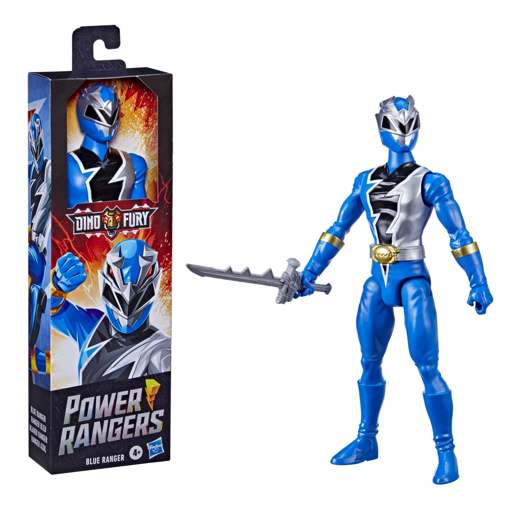 Power Rangers DINO FURY Φιγούρες Δράσης 12 Ιντσών 4 Σχέδια F2957 - Power Rangers