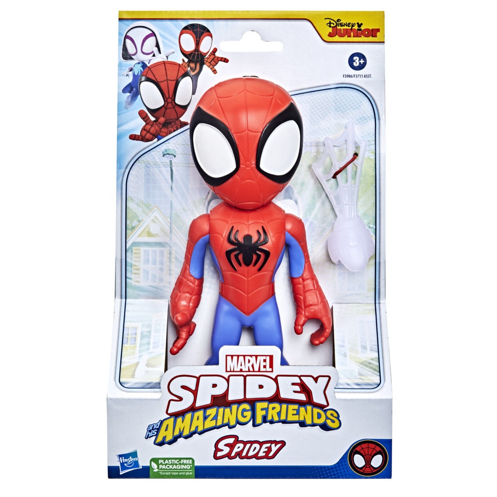 Spider-Man Spidey and His Amazing Friends Supersized Heroes Φιγούρες 3 Σχέδια F3711 - Spider-Man