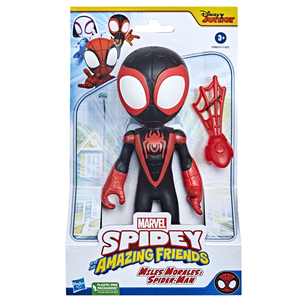 Spider-Man Spidey and His Amazing Friends Supersized Heroes Φιγούρες 3 Σχέδια F3711 - Spider-Man