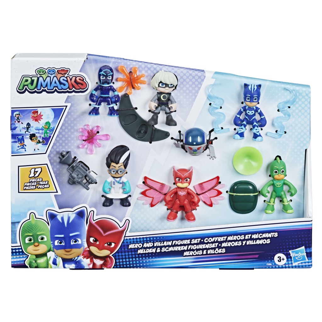 PJ Masks Hero Vs. Villain Σετ με 7 Φιγούρες F2096 - PJ Masks