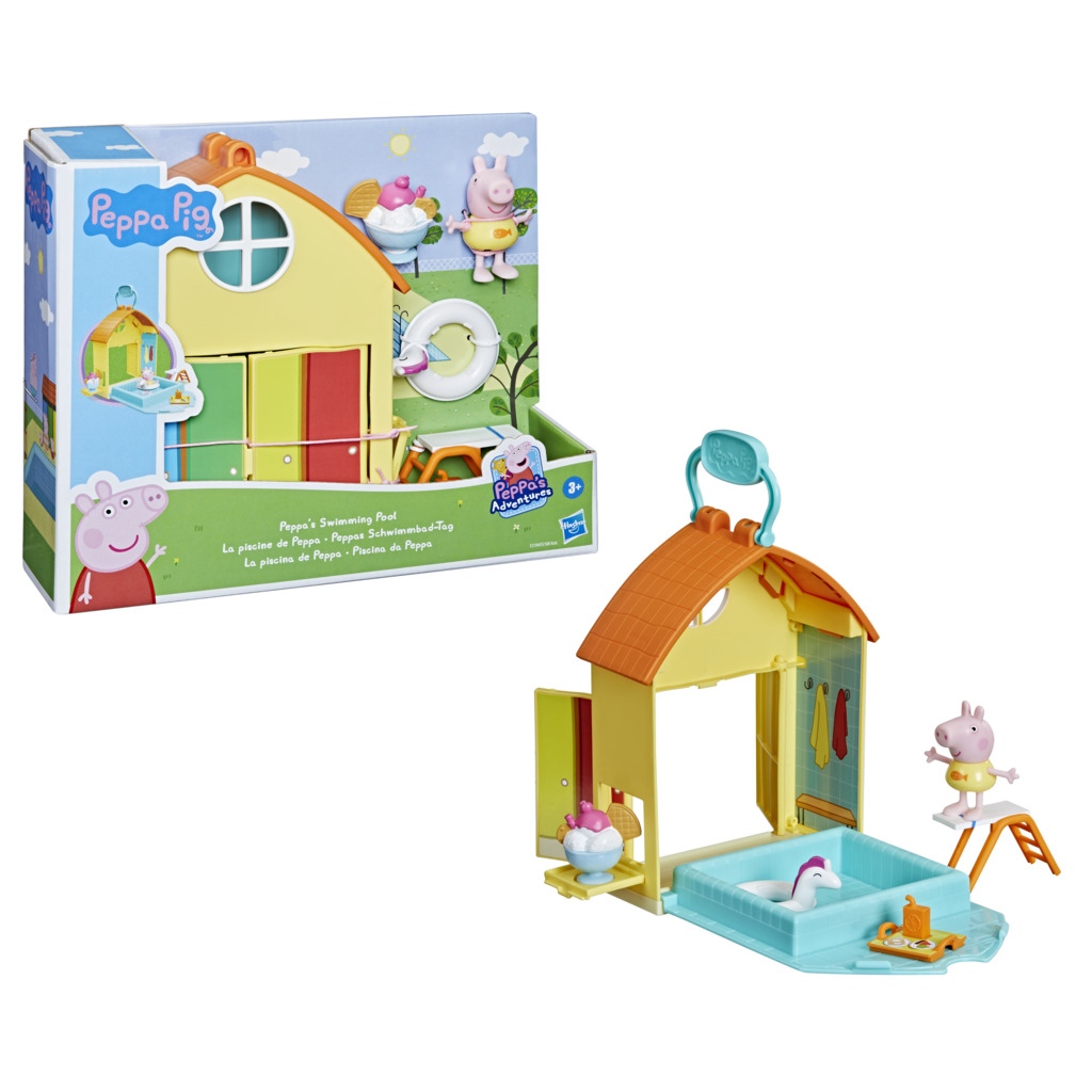 Peppa Pig Σετ Παιχνιδιού Peppa’s Day Trip 4 Σχέδια F2168 - Peppa Pig