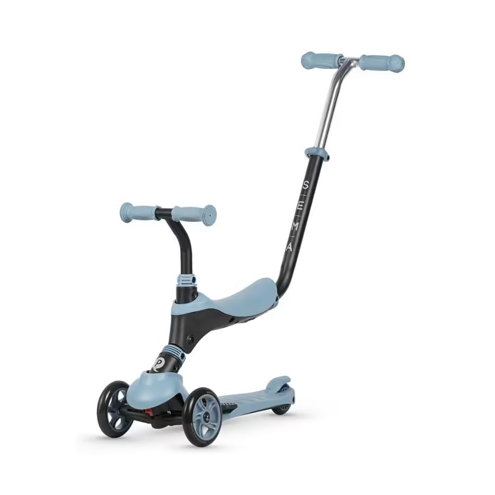 QPlay Sema 3in1 Scooter πατίνι με κάθισμα μπλε 01-1212066-02 - Q Play