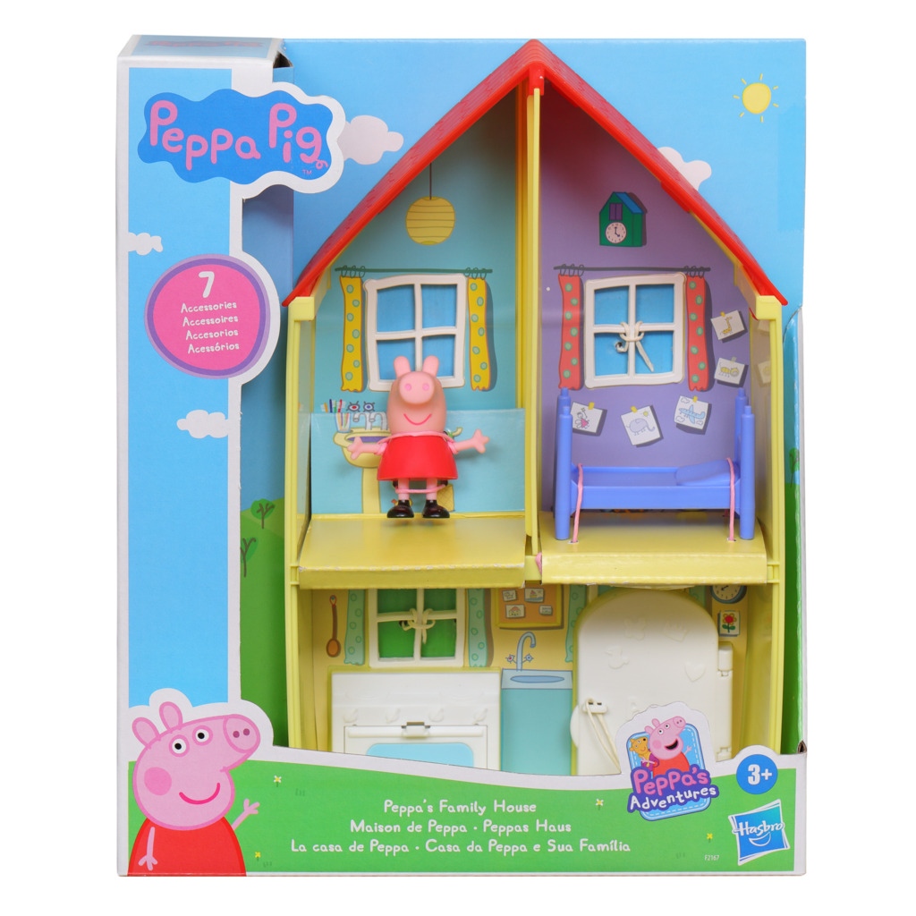 Peppa Pig Family House - Οικογενειακό Σπίτι της Πέππα Playset F2167 - Peppa Pig