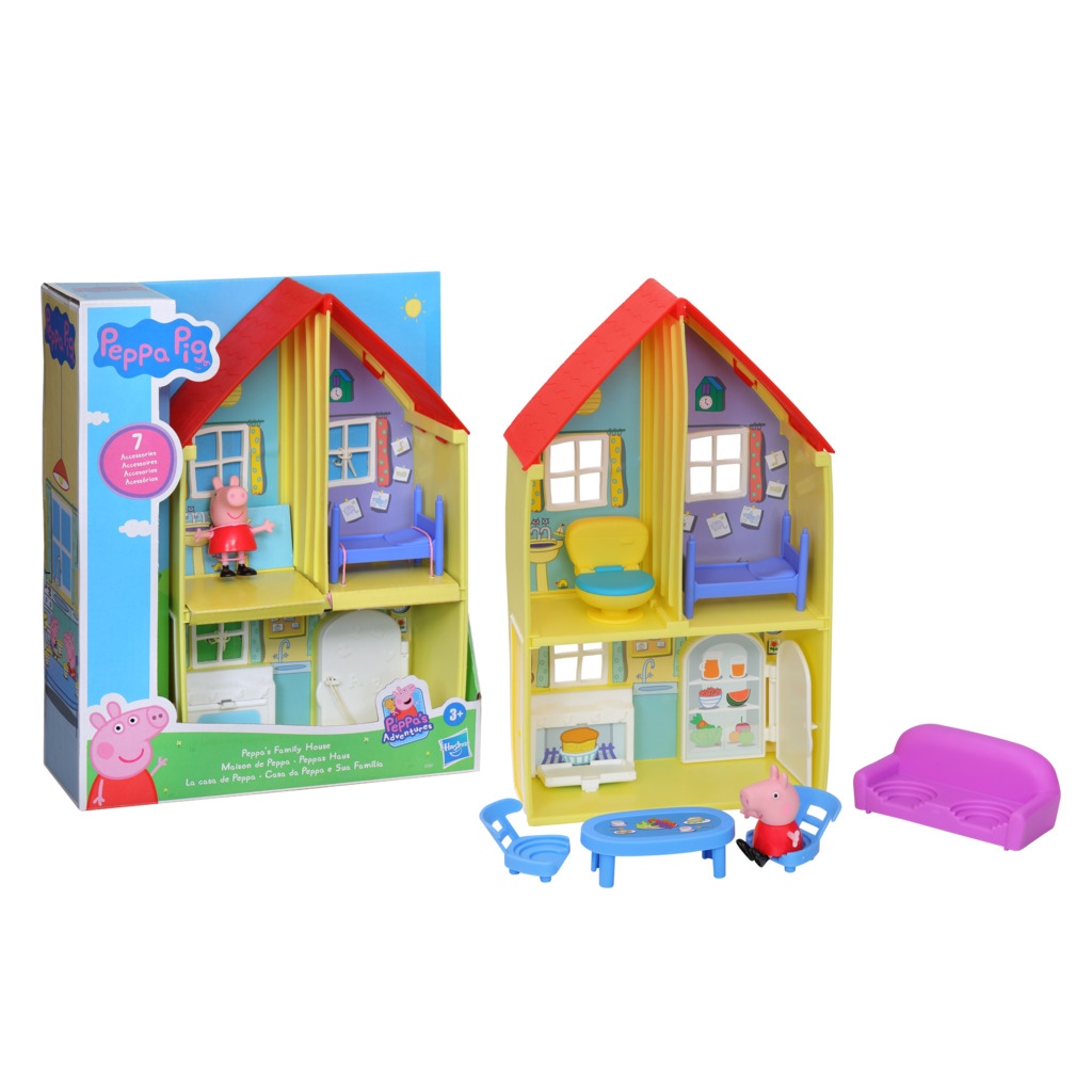 Peppa Pig Family House - Οικογενειακό Σπίτι της Πέππα Playset F2167 - Peppa Pig