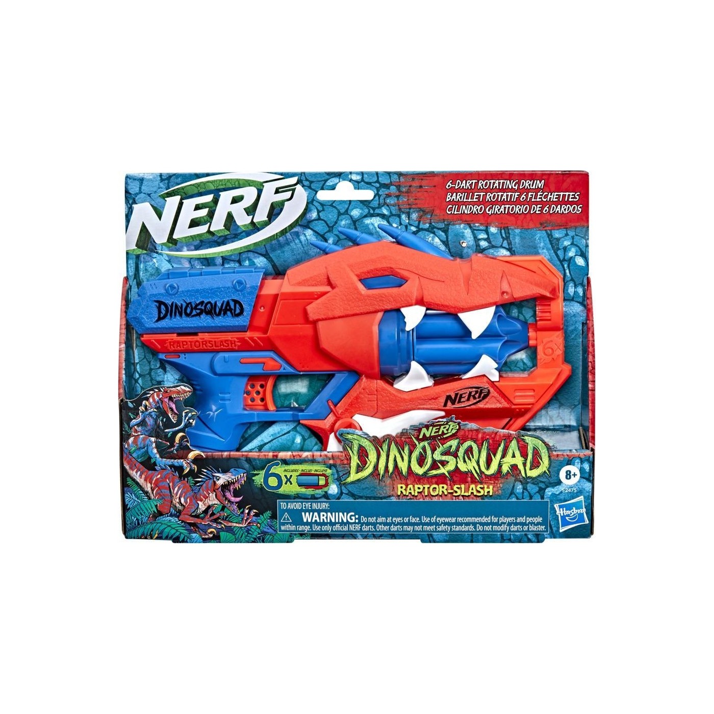 NERF DinoSquad Raptor-Slash Εκτοξευτής F2475 - NERF