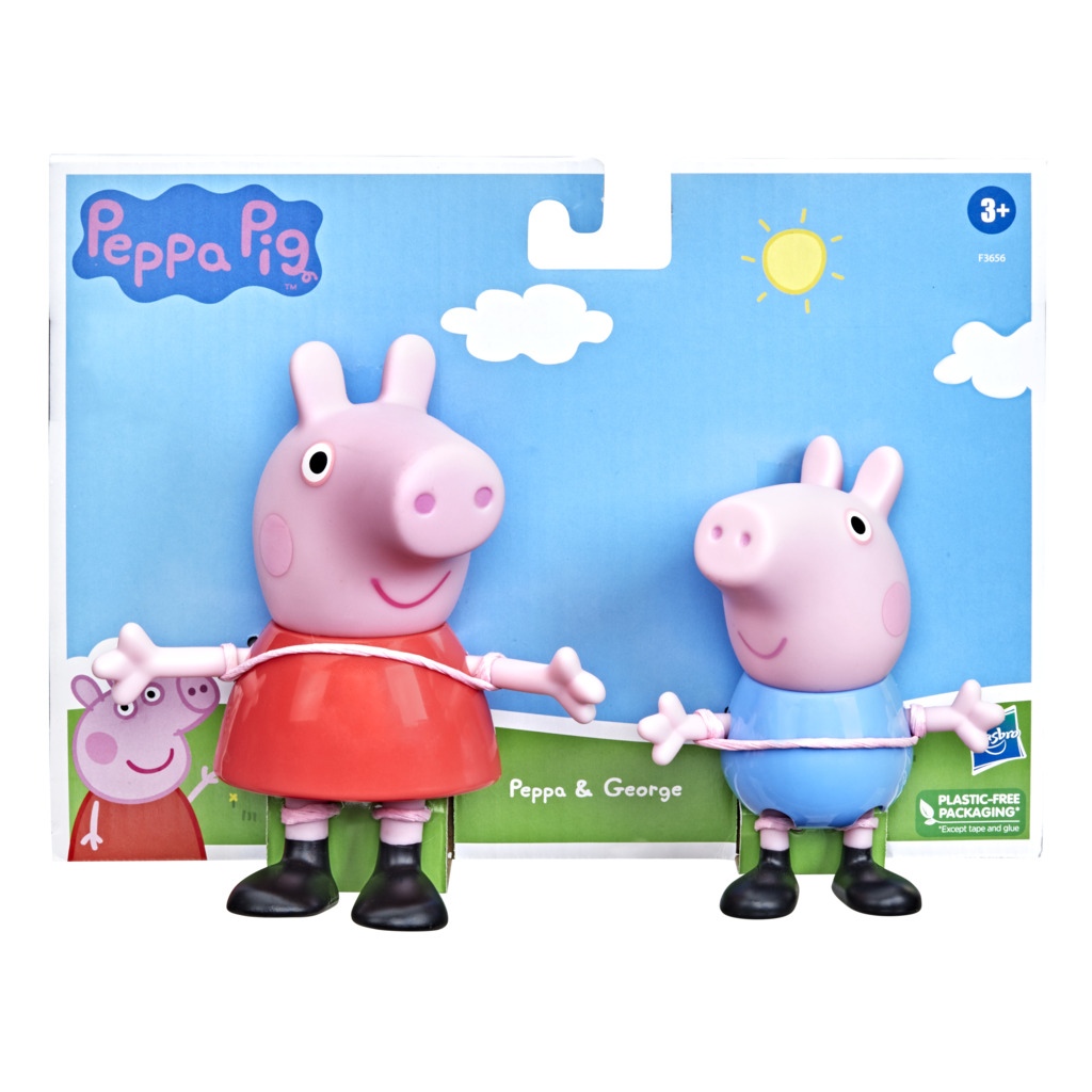 Peppa Pig Fun Pack 2 Φιγούρες - 2 Σχέδια F3655 - Peppa Pig