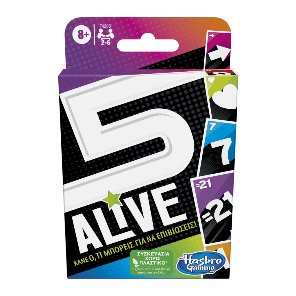 Hasbro Gaming 5 Alive Παιχνίδι με Κάρτες F4205 - Hasbro Gaming