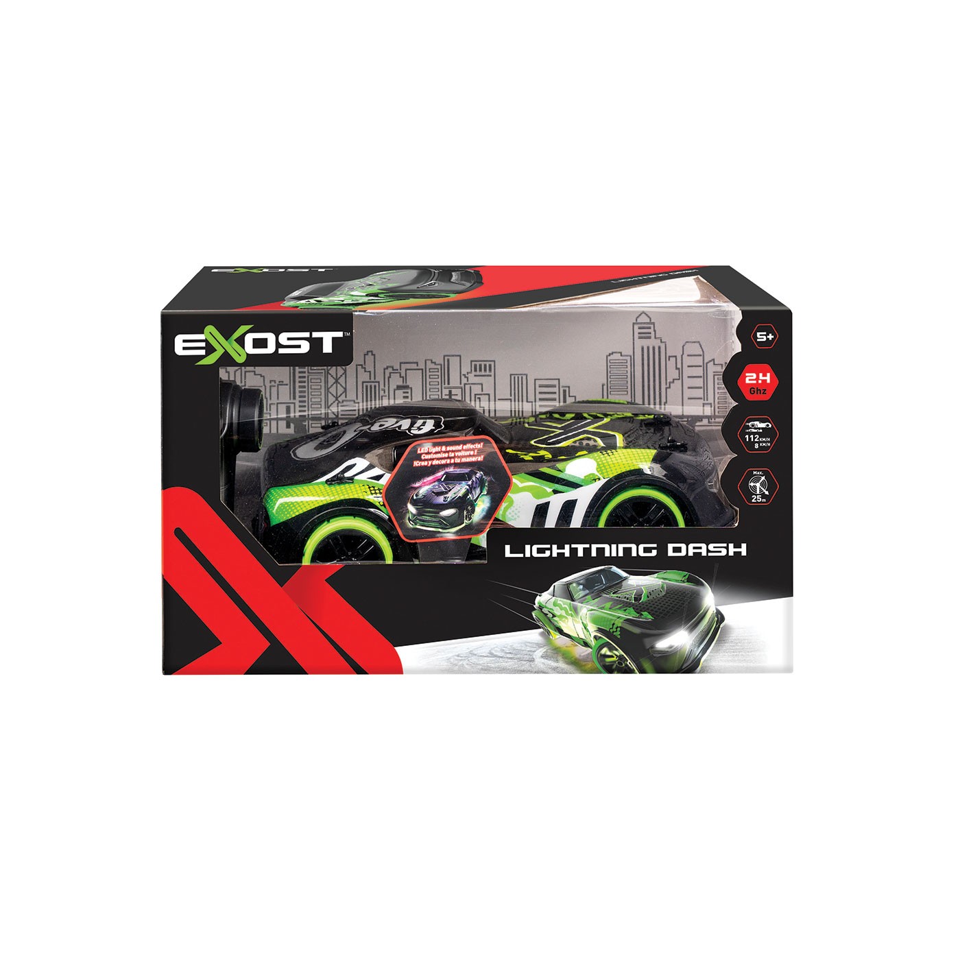 Exost Lightning Dash Τηλεκατευθυνόμενο Αυτοκίνητο 7530-20630 - Exost