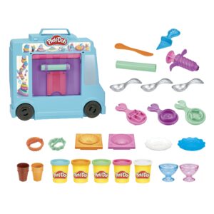 Play-Doh Ice Cream Truck - Σετ για Δημιουργία Επιδορπίων F1390 - Play-Doh