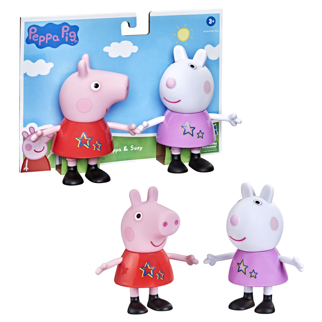 Peppa Pig Fun Pack 2 Φιγούρες - 2 Σχέδια F3655 - Peppa Pig