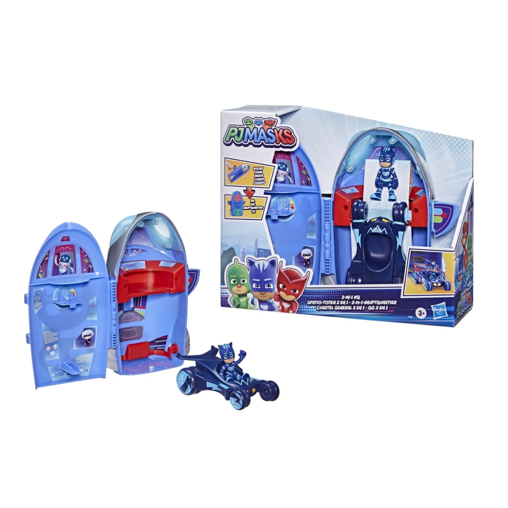 PJ Masks Πύραυλος-Αρχηγείο Σετ Παιχνιδιού 2-in-1 HQ F2098 - PJ Masks