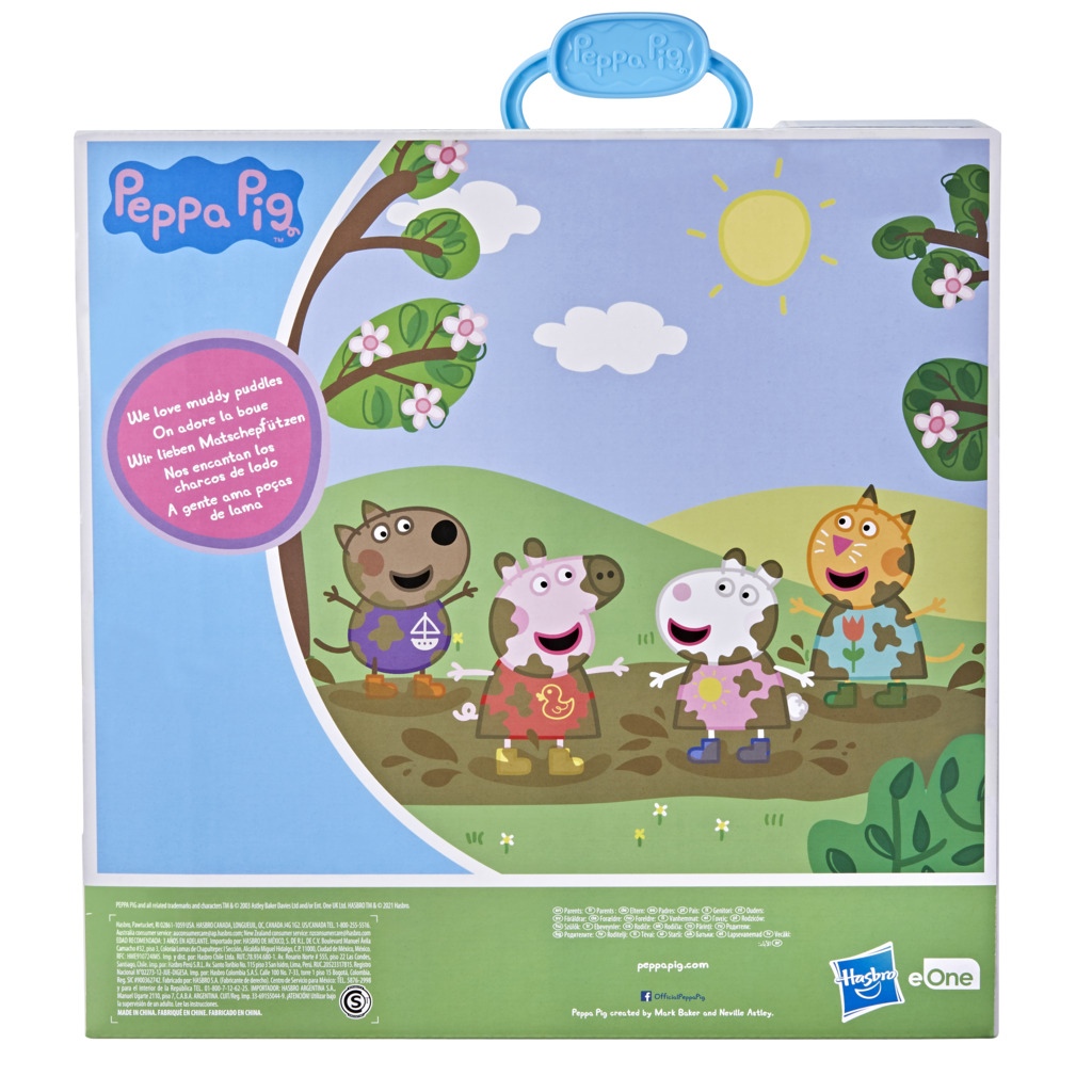 Peppa Pig Carry-Along Friends Σετ Θήκη με 4 Φιγούρες F2461 - Peppa Pig