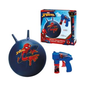 Spiderman Με Μπάλα Boing Boing Και Bubble Blower 1500-15754 - AS Company