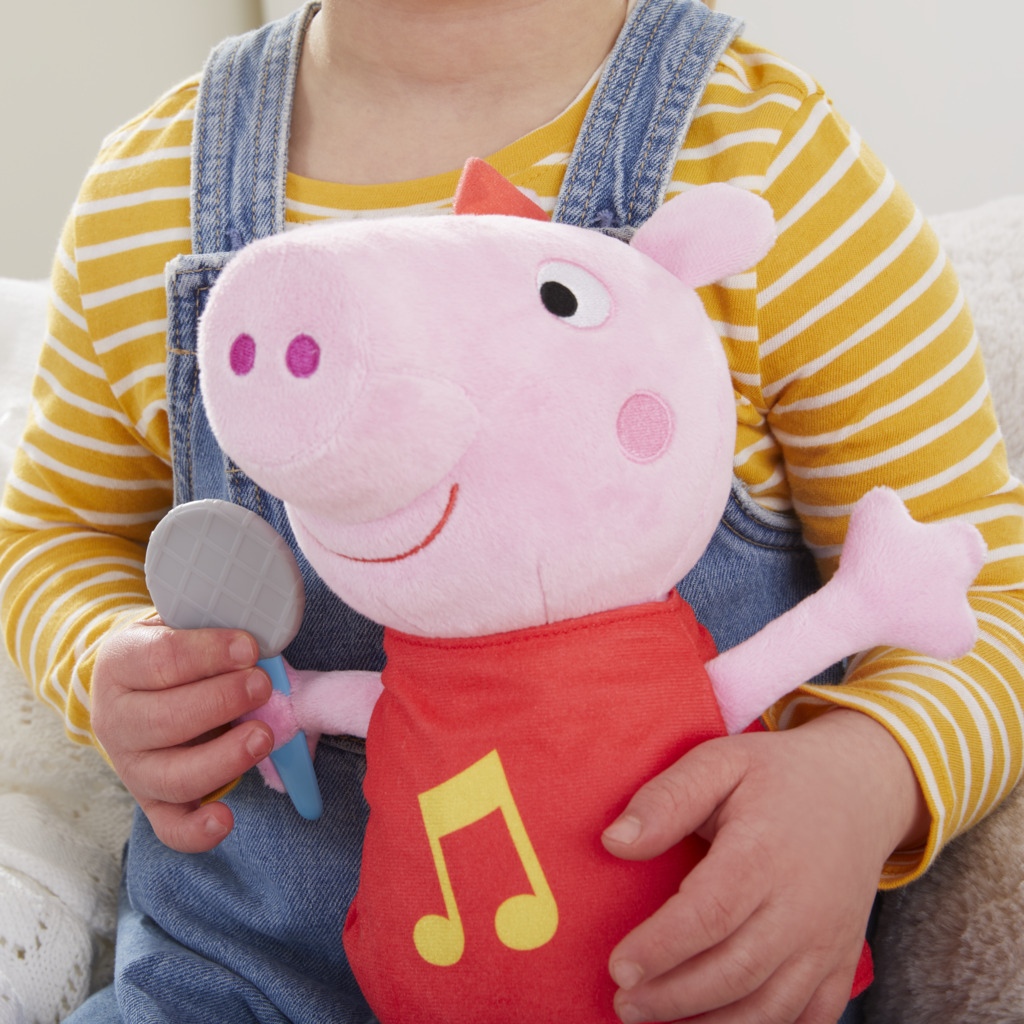 Peppa Pig Oink-Along Songs Λούτρινο Peppa που Τραγουδάει F2187 - Peppa Pig