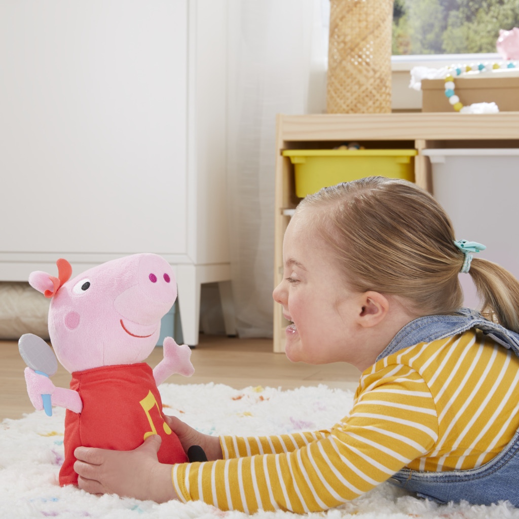 Peppa Pig Oink-Along Songs Λούτρινο Peppa που Τραγουδάει F2187 - Peppa Pig