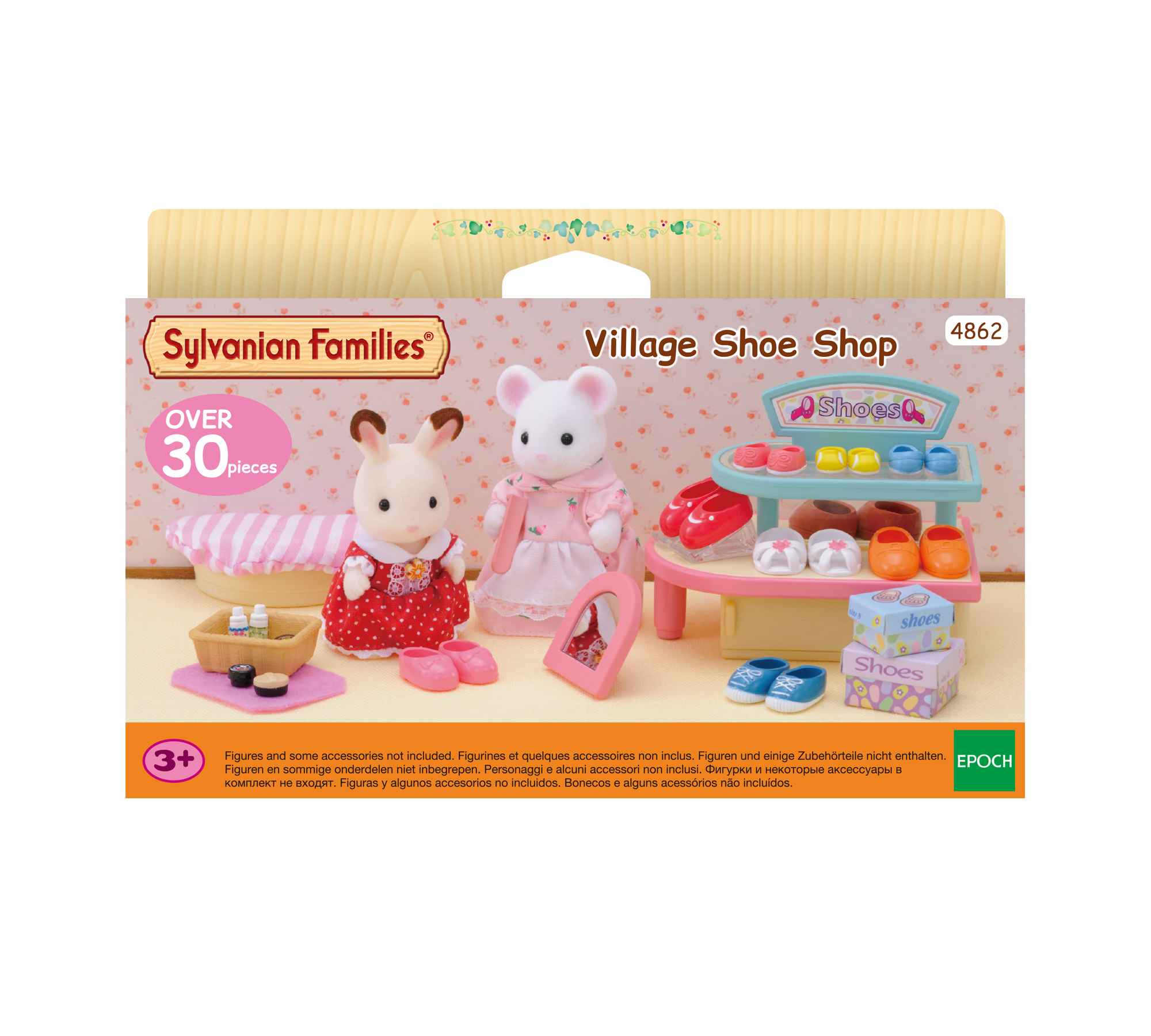 Sylvanian Families: Μαγαζάκι με Έπιπλο με Παπούτσια (4862) - Sylvanian Families