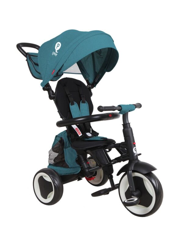 QPlay Rito Plus Eva Wheels Τρίκυκλο Ποδήλατο Πετρόλ 01-1212041-03 Q Play Αγόρι, Κορίτσι 12-24 μηνών, 2-3 ετών, 6-12 μηνών 
