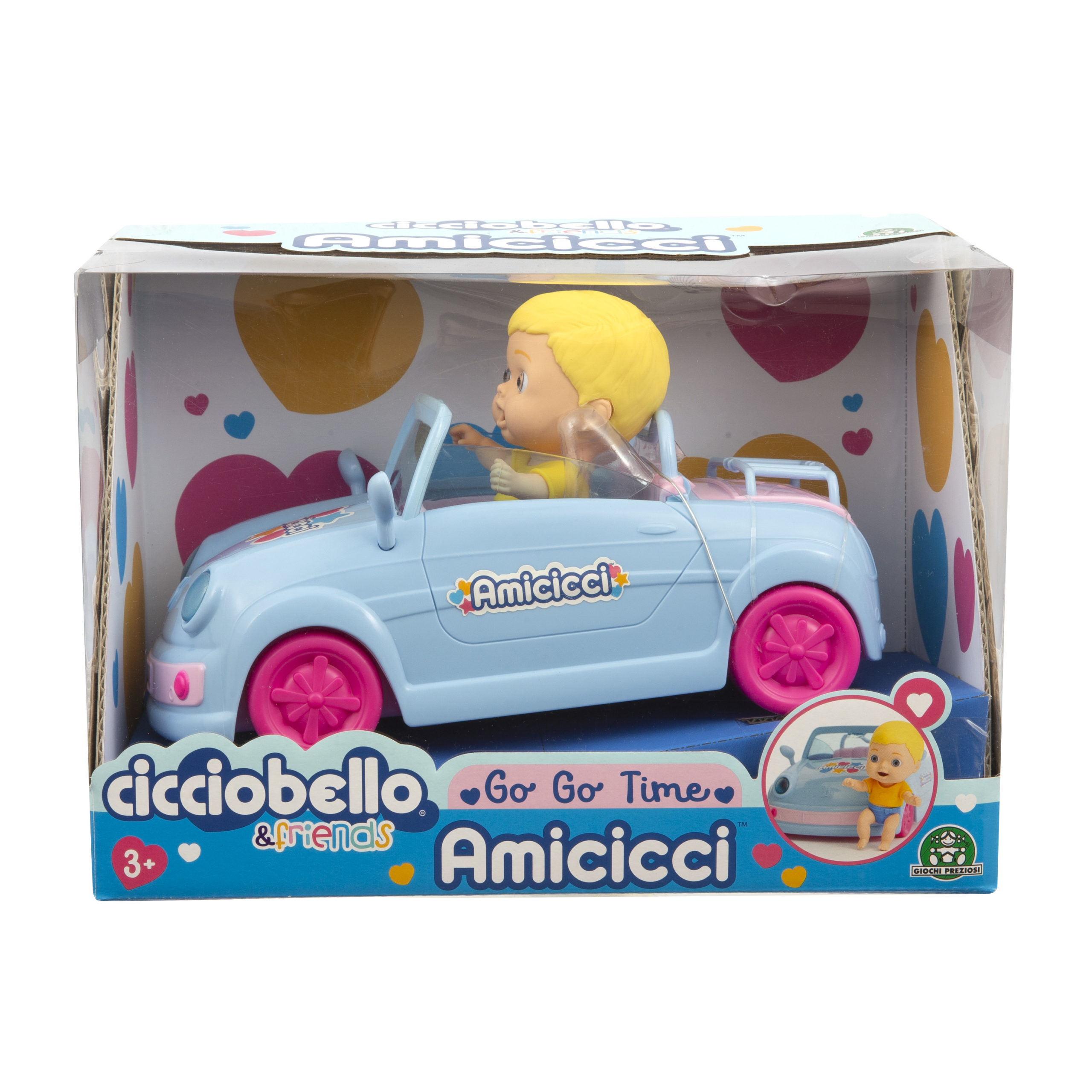 Cicciobello Cicciobello Amicici Αυτοκίνητο &amp; Κούκλα CC020000